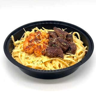 Steak & Shrimp Lobster Alfredo