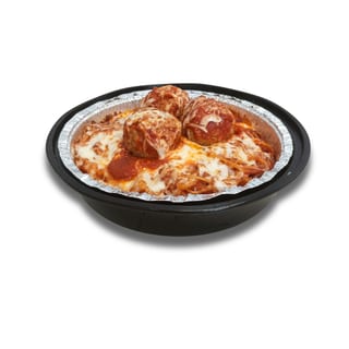 Oven Baked Spaghetti & Meatballs